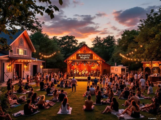 Menschen auf einem Festival